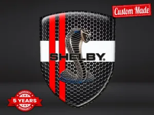 Ford Shelby Stampa Adesivi Paraurti Sport Premium di Pregio